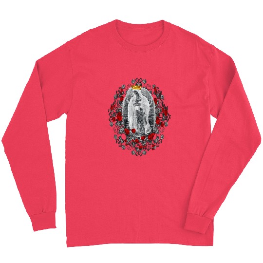 Our Lady of Guadalupe Mexico Virgin Mary A-100421 Long Sleeves
