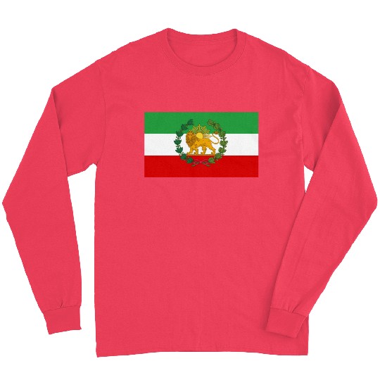 Flag of Iran Lion and Sun Long Sleeves