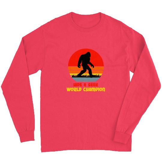 Hide Seek World Champion BigFoot Long Sleeves
