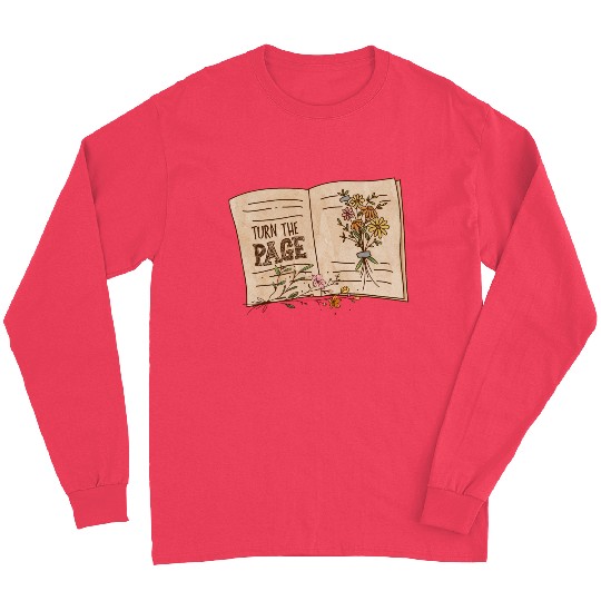 Turn the page sublimation Long Sleeves