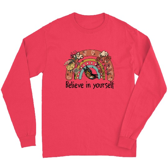 Believe in yourself sublimation Long Sleeves