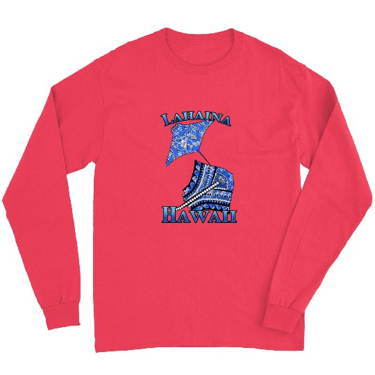 Lahaina Vacation Tribal Stingrays Long Sleeves