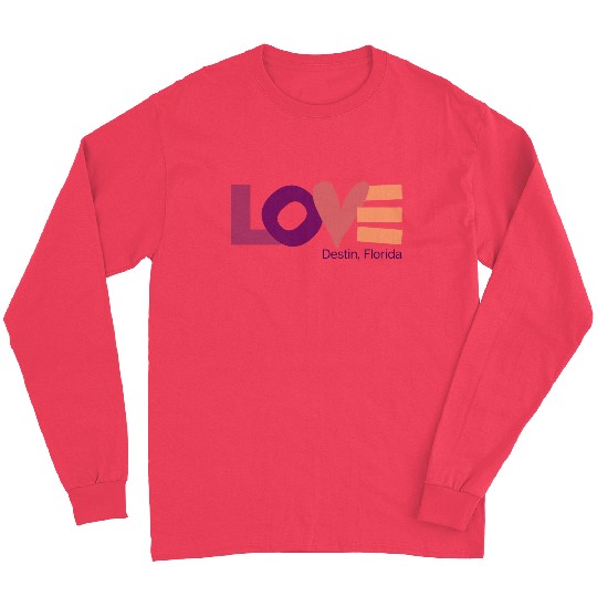 LOVE LOGO Multi Color Logo Long Sleeves
