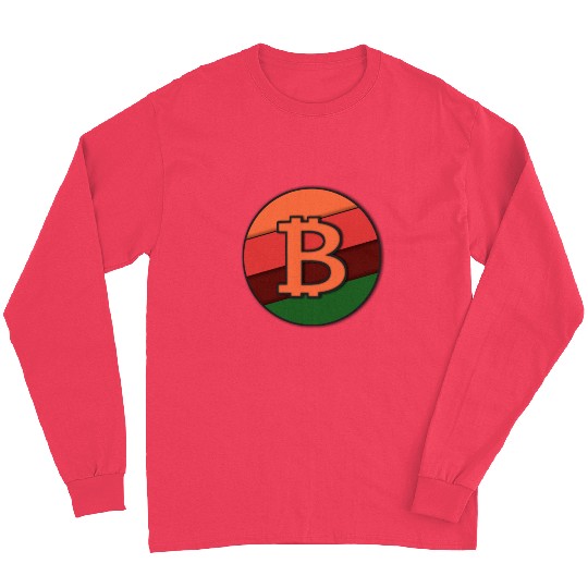 Bitcoin Logo, Btc logo Long Sleeves