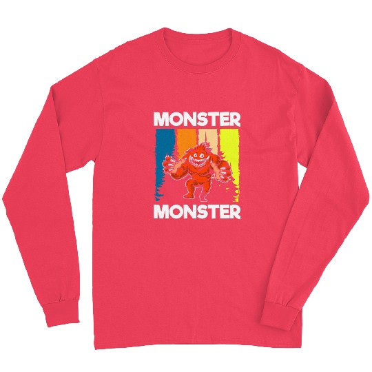 Monster Colorful Big Sister Long Sleeves