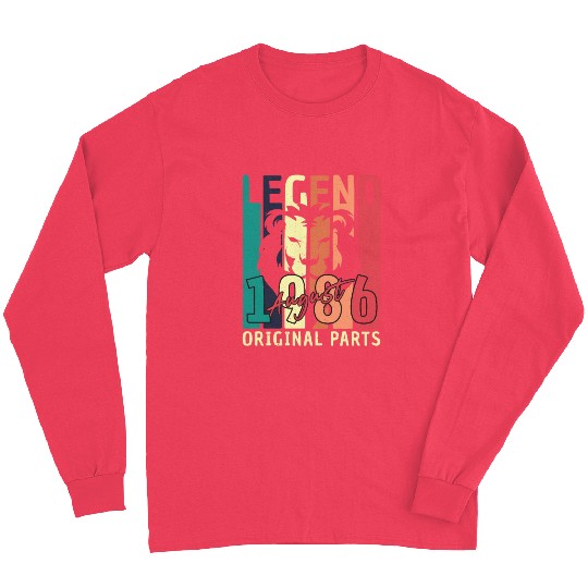 August 1986 Gift Idea Long Sleeves