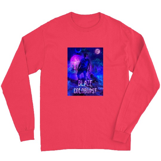 Blaze Goldburst Fantasy Book Brave Man Horror Long Sleeves