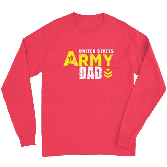 Us Army Daddies, Us Army Dad Long Sleeves