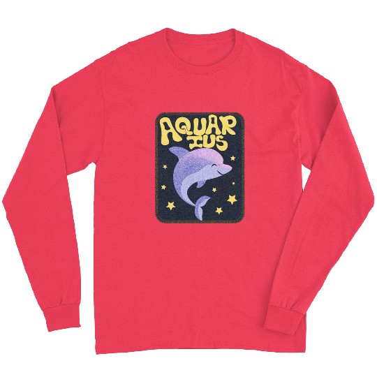 Aquarius Sign Animal Long Sleeves