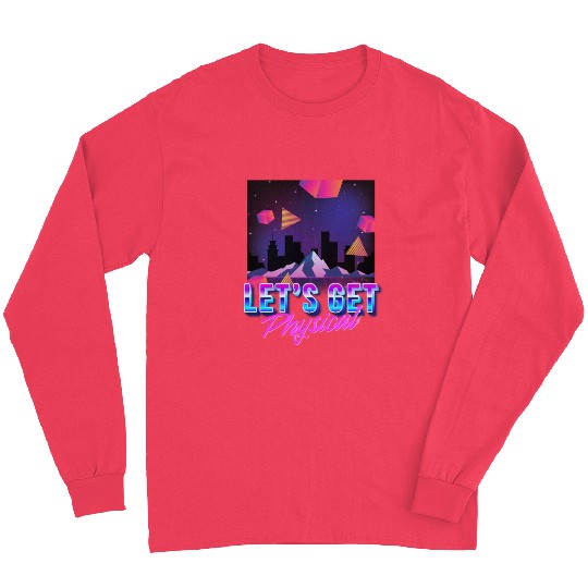Let's get Physical Vaporwave Aesthetic Long Sleeves