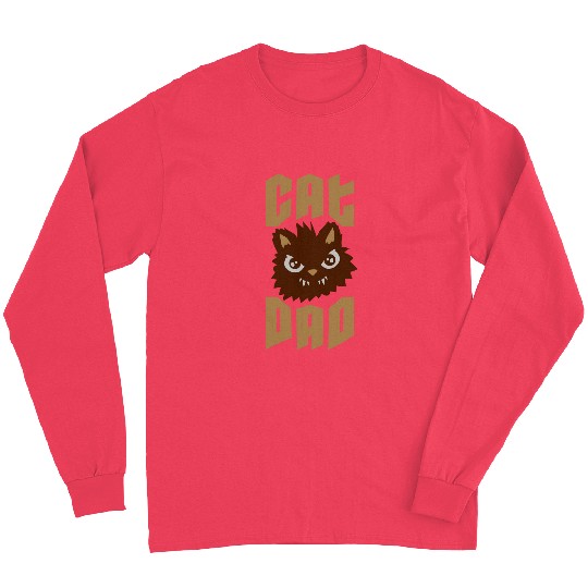 Cat dad dangerous tomcat Long Sleeves