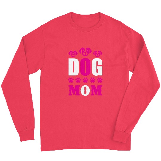 Dog Mom dogs lover Long Sleeves