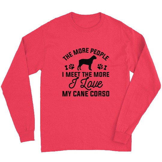 I Love My Cane Corso Long Sleeves
