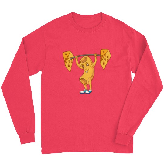 Macaroni Cheeselifting For Macaroni Cheese Lover Long Sleeves