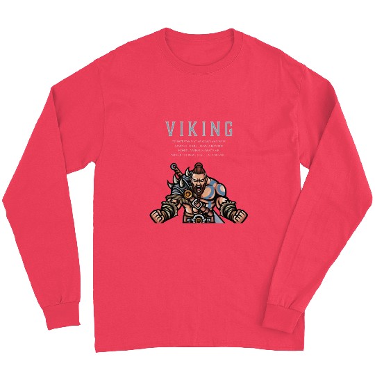 Viking Warrior Valhalla Awaits Me 2 Long Sleeves