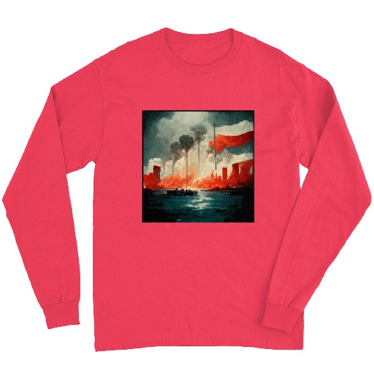 No War Sad Painting Long Sleeves