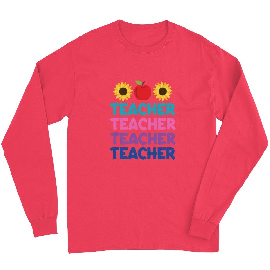 Funny Teacher svg, Teacher Appreciation svg, Kinde Long Sleeves