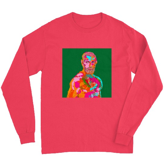 Conor McGregor abstract painting Long Sleeves