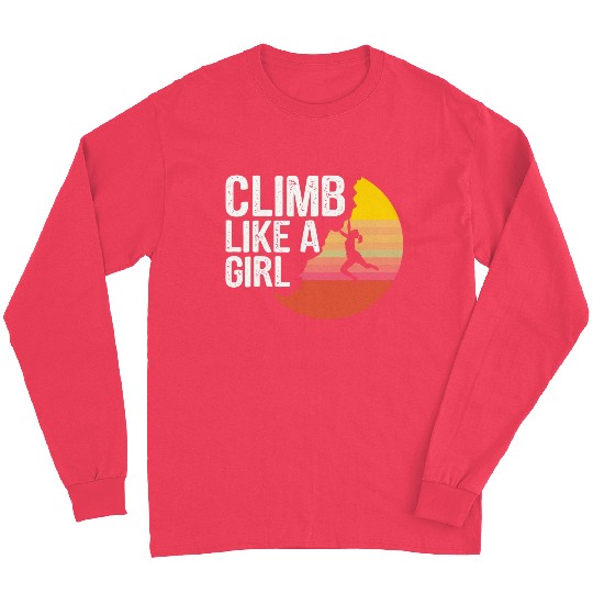 Climbing Mountaineering Climber Mountains Hiking Long Sleeves