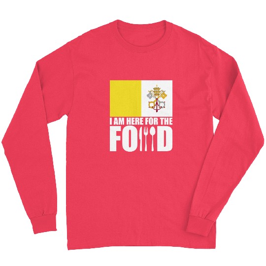 Vatican City flag souvenir food travel Long Sleeves