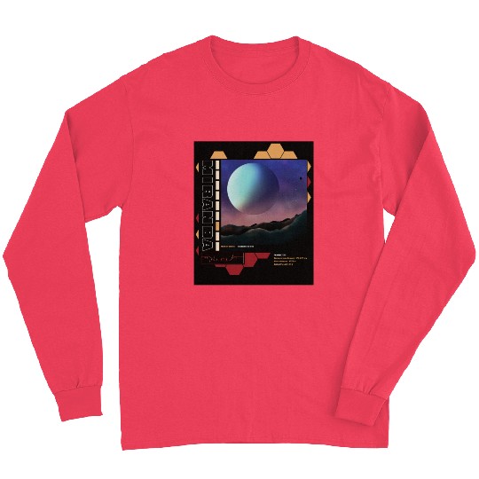 Space astronaut science planets astronomy design Long Sleeves