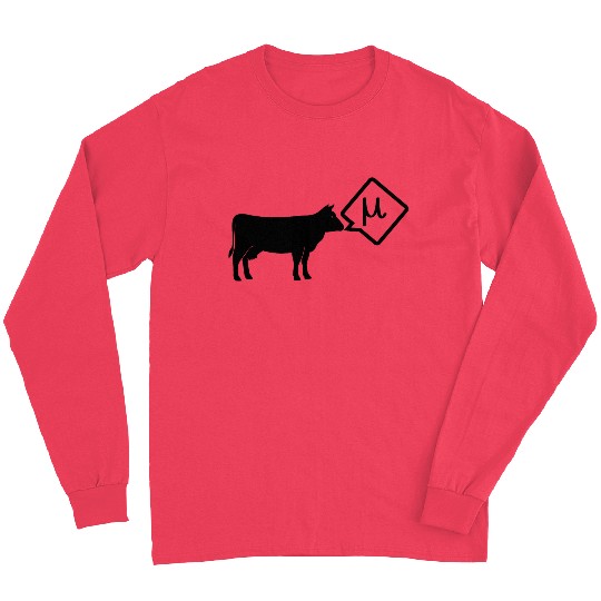 Scientific Cow Goes Mu Long Sleeves