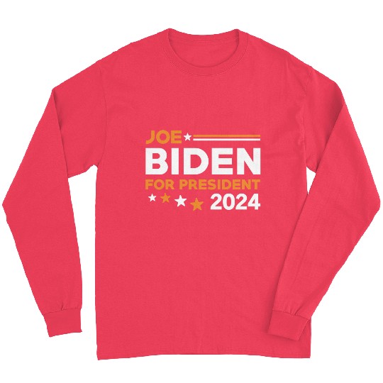 Joe Biden For President 2024 Long Sleeves