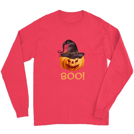 Halloween Pumpkin Long Sleeves