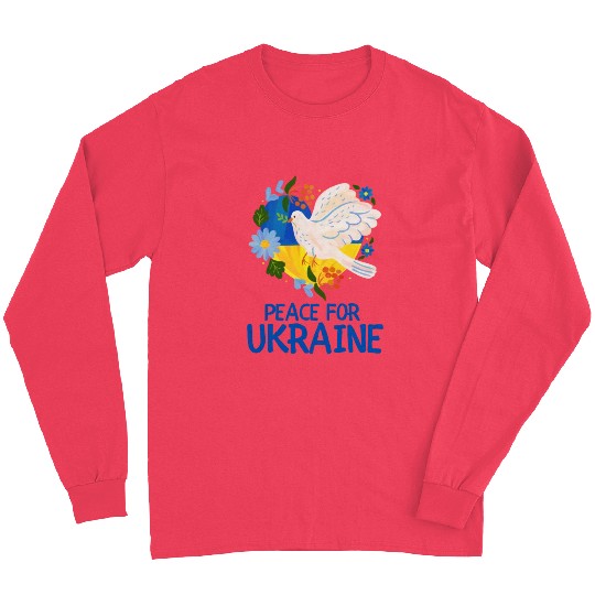 Peace For Ukraine Long Sleeves