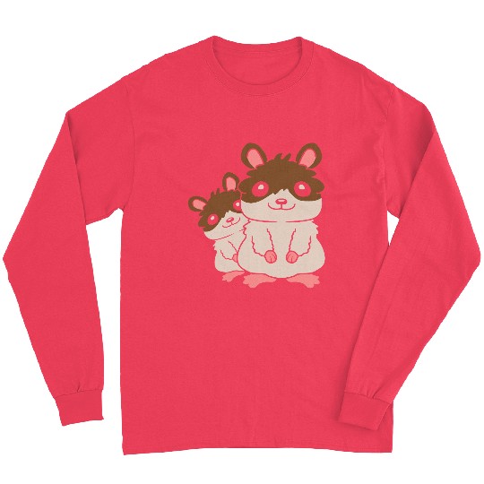 family hamster small child Long Sleeves
