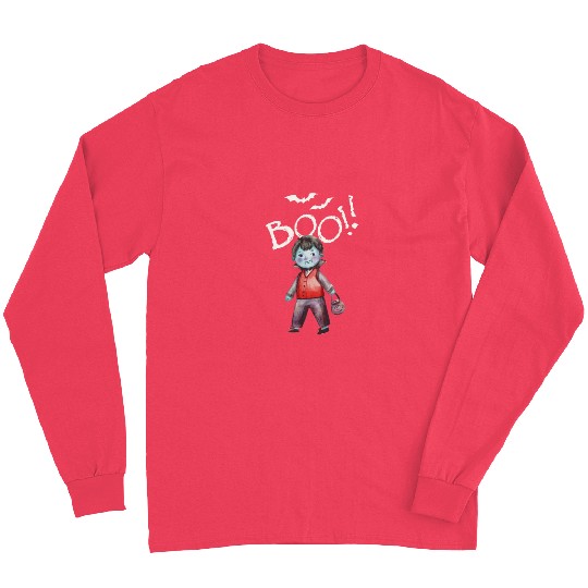 Halloween pumpkin spooky*T Long Sleeves