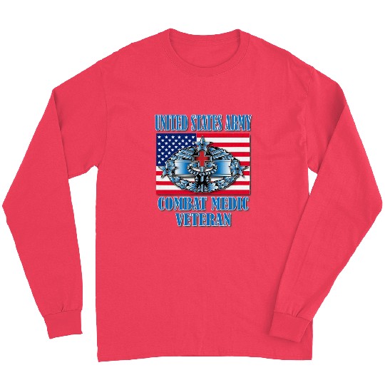 Combat Medic 4th Award Memorable Us Long Sleeves