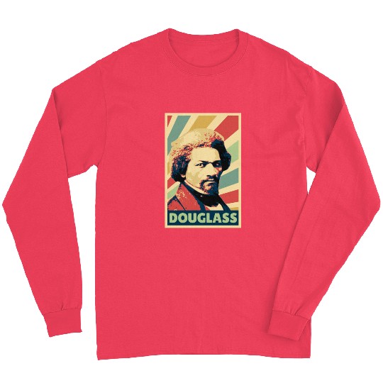 Frederick Douglass Vintage Colors Long Sleeves