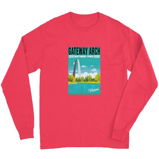 Gateway Arch National Park Missouri, St Louis Long Sleeves