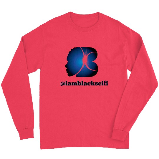 I AM BLACK SCI FI Long Sleeves