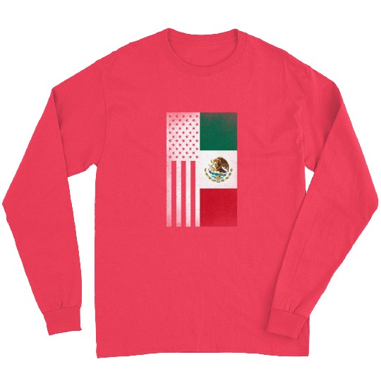 Mexico Design for proud Mexican Americans Long Sleeves