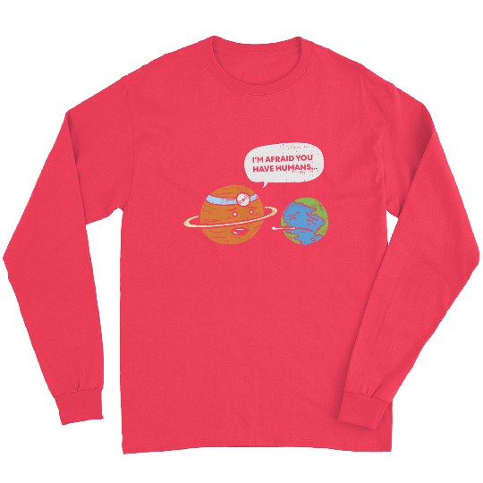 Earth Day Planet Doctor Humans Save Environment Long Sleeves