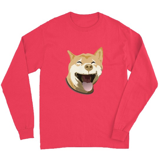 Shiba Inu Happy Dog Owners Pet Lover Gift Ideas Long Sleeves