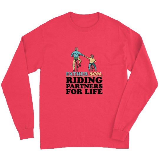 Father Son, Riding Partners For Life 2 Long Sleeves