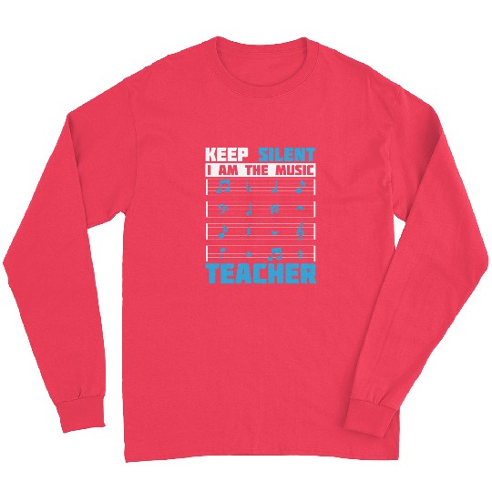 Music Teacher music nout Long Sleeves