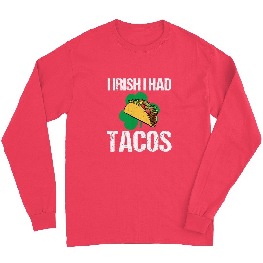 Irish I Was Gaming St Patrick's Day Long Sleeves