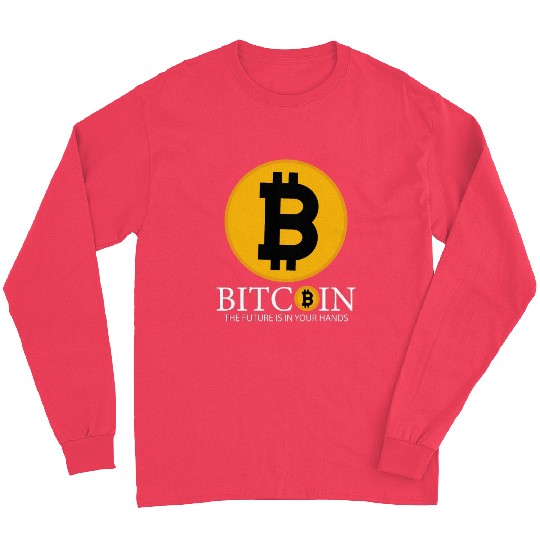 Bitcoin Cryptocurrency Bitcoin BTC Long Sleeves