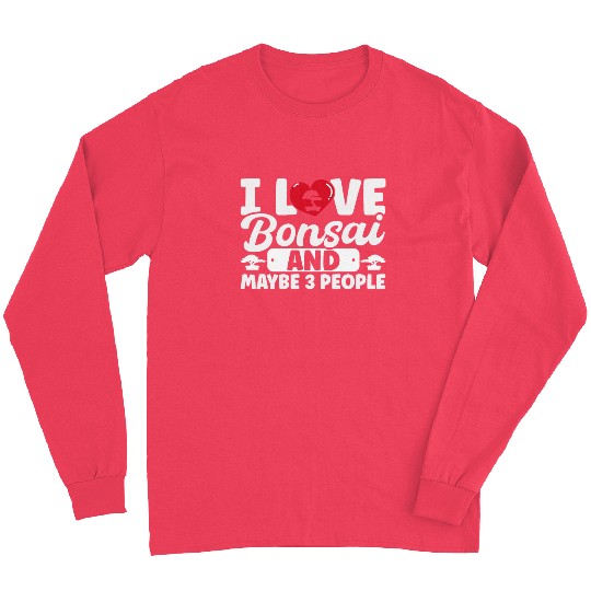 Bonsai Tree Owner Gift Bonsai Tree Gardening Long Sleeves