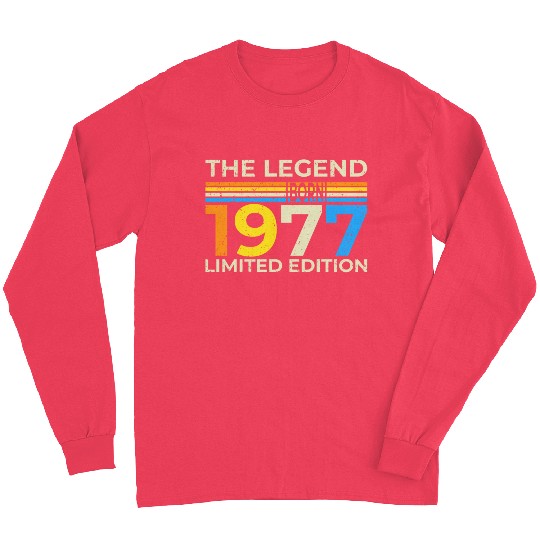 The Legend 1977 Born Limited Edition Long Sleeves