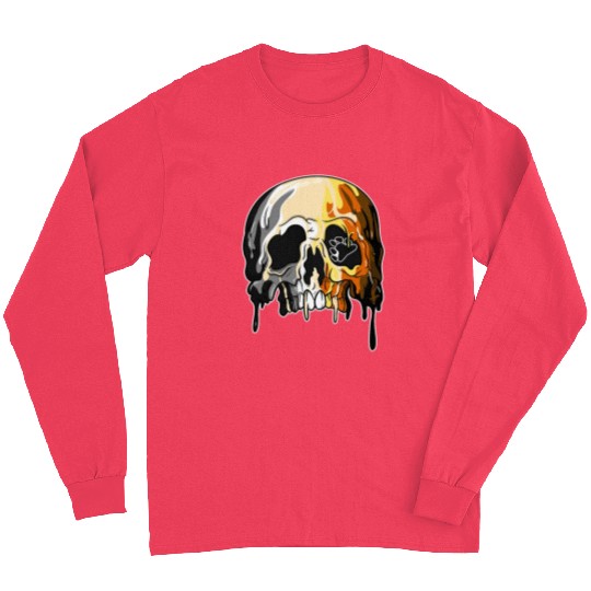 Bear LGBTQ Candle Sugar Skull Gay Pride Long Sleeves