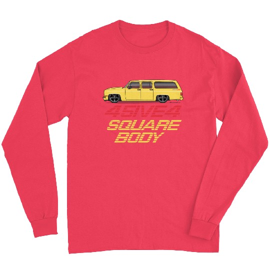 square Colonial yellow Long Sleeves