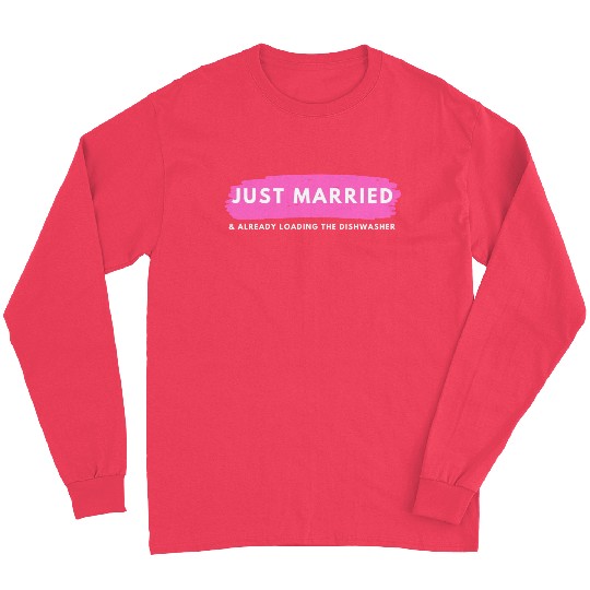 Just Married Long Sleeves