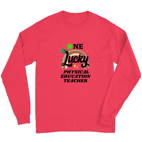 Physical education teacher, St Patrick's Day Gift Long Sleeves