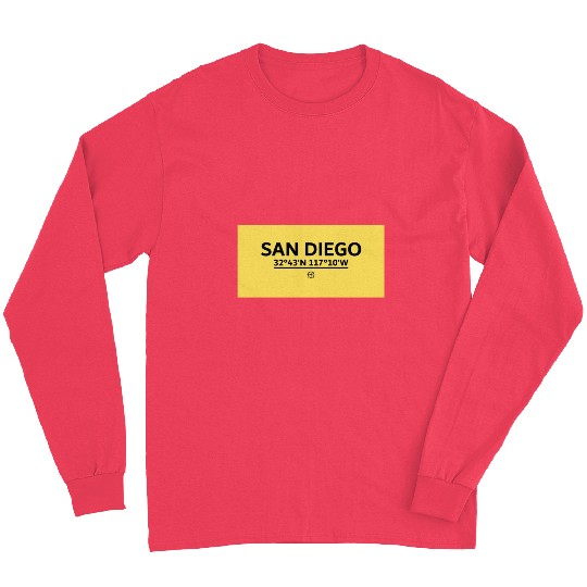 San Diego Coordinate's design Long Sleeves