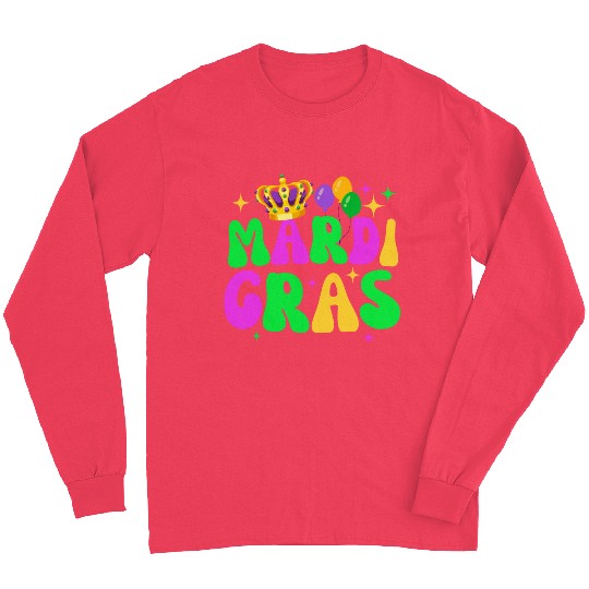 Happy Mardi Gras 2023 Funny Mardi Gras Long Sleeves